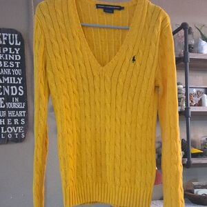 Ralph Lauren Sunlit V-Neck Sweater
